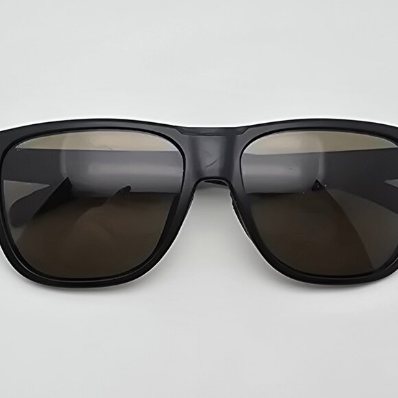 Smith Optics Lowdown Matte Black Frame Polarized CP Brown Lens Sunglasses 56mm - Picture 12 of 16